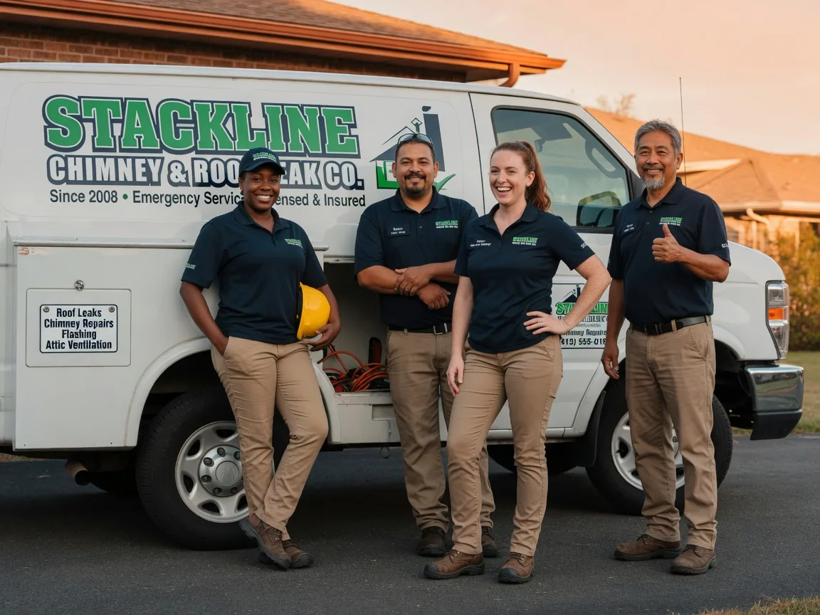 Chimney flashing repair company in Tennessee, IL